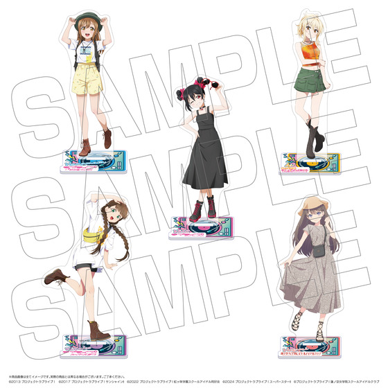 LoveLive! Series Official Music Party ＠C104 アクリルスタンド（全5種）