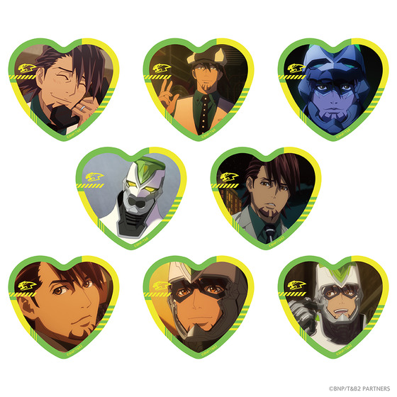 WILD TIGER Special Birthday Party 2024　ハート缶バッジ（全8種/ランダム仕様） 【2024年9月中旬頃より順次発送】