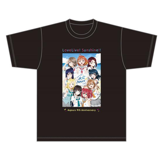 ラブライブ！サンシャイン!! 浦の星女学院購買部 Aqours 9周年 Tシャツ(全4サイズ) | A-on STORE