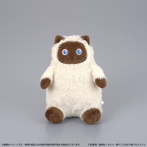新テニスの王子様 カルピンとおうち時間 しりーず２　カルピン ぬいぐるみマスコット（「ねこ肯定感」コラボ商品）