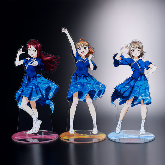 ラブライブ！サンシャイン!! 浦の星女学院購買部 「永久hours」 1/4スケール BIGアクリルフィギュア 2年生（全3種）