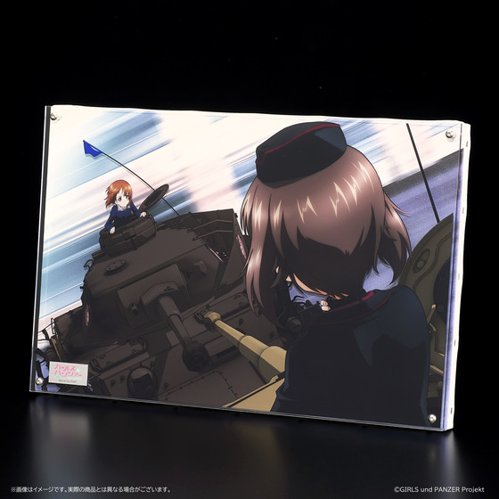 ガールズ＆パンツァー -月刊戦車道 編集部 PRESENTS- レイヤードグラフ展 P6サイズ レイヤードグラフ(R)【月刊戦車道 総決算特別号1 大洗女子学園VS黒森峰女学園】