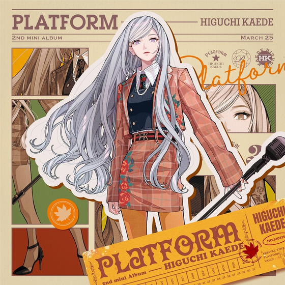 2ndミニアルバム「PLATFORM」【通常盤】/樋口楓