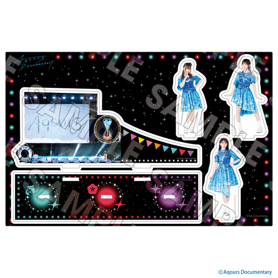 Aqours Documentary アクリルジオラマ ＜3年生＞【2026年2月下旬頃より