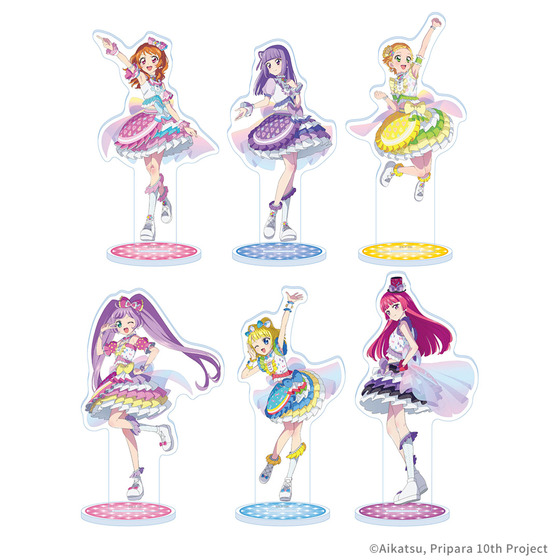 アイカツ！×プリパラ THE MOVIE -出会いのキセキ！- アクリルスタンド（全6種） 【2026年2月上旬頃より順次発送予定】