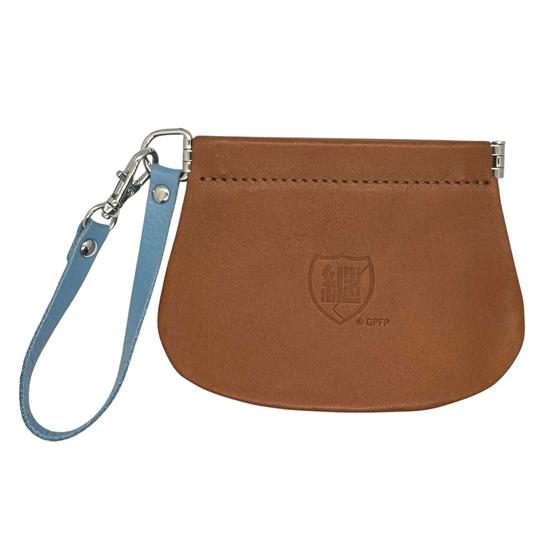 ガールズ＆パンツァー最終章　レザーバネぐち小物入れ　継続高校 【オンラインミニミニホビーショー／2026年4月発送】