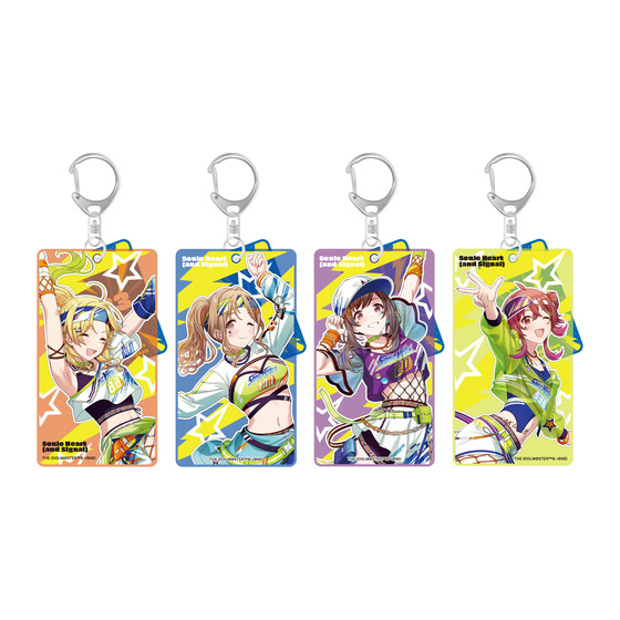 THE IDOLM@STER SHINY COLORS Song for Prism ボーダーレス・ノンストレス / Oh Yeah!! カラーアクリルキーホルダー（全4種） 【2026年4月下旬以降順次発送】