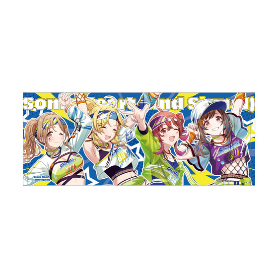 THE IDOLM@STER SHINY COLORS Song for Prism ボーダーレス・ノンストレス / Oh Yeah!! フェイスタオル 【2026年4月下旬以降順次発送】