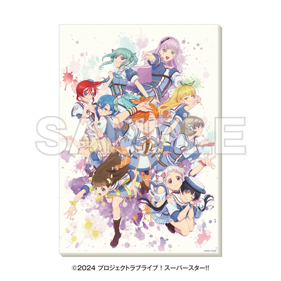 ラブライブ！スーパースター!! POP UP SHOP ～Fly! MUSIC WORLD♪～AFTER PARTY☆ 7thライブKV キャンバスボード 【2026年5月下旬頃お届け予定】