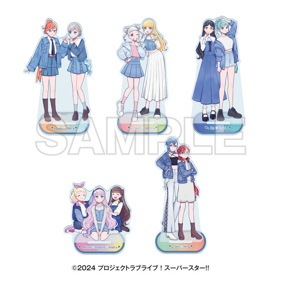 ラブライブ！スーパースター!! POP UP SHOP ～Fly! MUSIC WORLD♪～AFTER PARTY☆ ビッグアクリルスタンド(全5種) 【2026年5月下旬頃お届け予定】