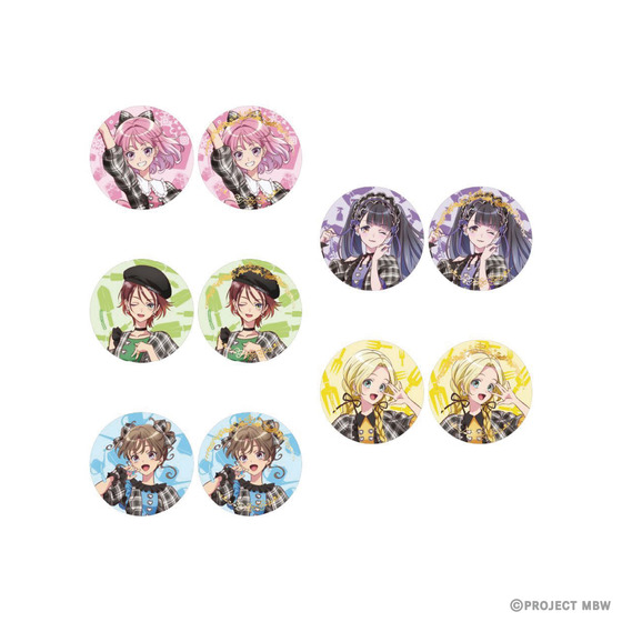 『前橋ウィッチーズ』ライブ STRAIGHT! REACH!! CHEER!!! 缶バッジ（全10種・ランダム1個入り）