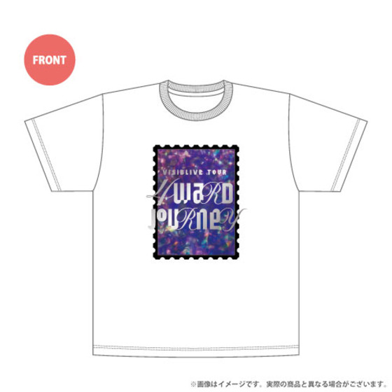 アイドリッシュセブン VISIBLIVE TOUR "4WARD JOURNEY" デザインTシャツ ホワイト（L） 【2026年7月下旬頃より順次お届け予定】