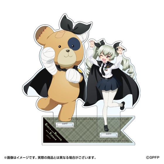 ガールズ＆パンツァー 最終章 アンチョビ＆ボコ アクリルスタンド 【2026年6月下旬頃お届け予定】