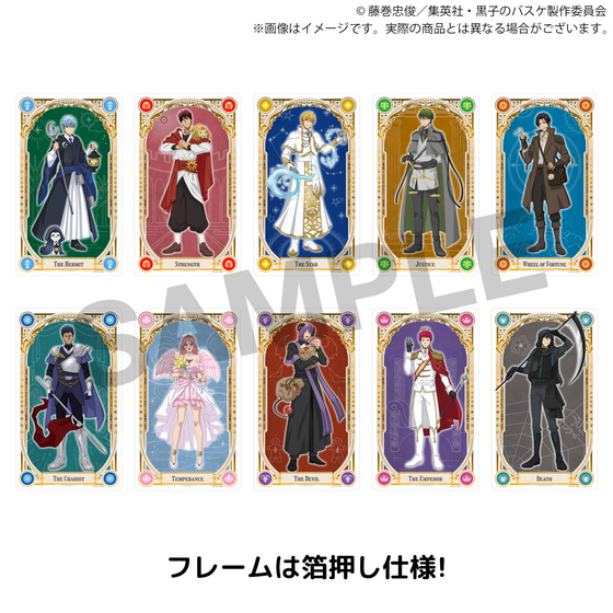黒子のバスケ POP UP STORE -タロットの世界- トレーディングタロット風カード（等身ver.）【1セット３枚入り・ランダム・全10種】 ＜2026年9月中旬頃より順次お届け予定＞