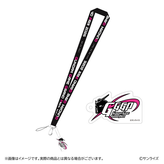 GGGP2026 アクリルチャーム付きネックストラップ 【2026年8月16日以降順次お届け予定】