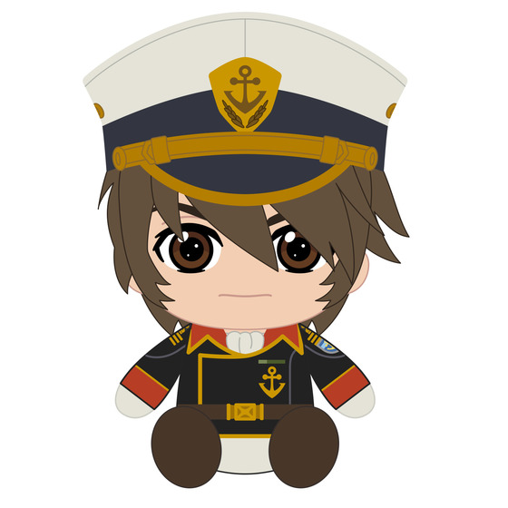 ヤマトよ永遠に REBEL3199 ぬいぐるみ【古代進(艦長服)】
