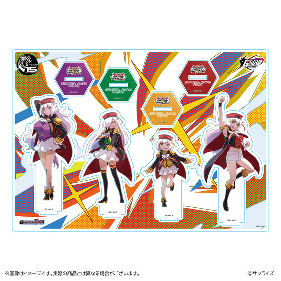 GGGP2026 アクリルスタンドセット【ガンダムEXA VS セシア・アウェア・アハト/セスト/ノーノ/プリモ】 ＜2026年12月中旬お届け予定＞