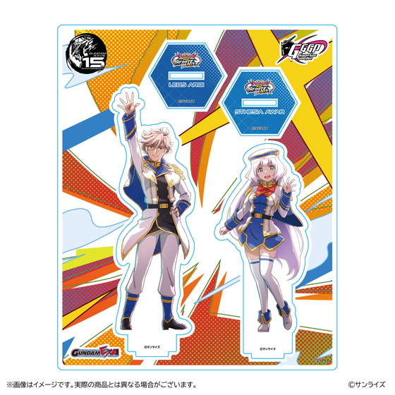 GGGP2026 アクリルスタンドセット【ガンダムEXA VS レオス・アロイ/セシア・アウェア】 ＜2026年12月中旬お届け予定＞