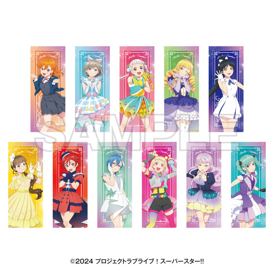 TVアニメ『ラブライブ！スーパースター!!』5th Anniversary POP UP SHOP フェイスタオル（全11種） 【2026年11月下旬頃お届け予定】