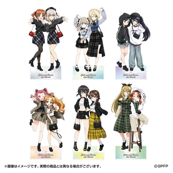 ガールズ＆パンツァー 最終章 ビッグアクリルスタンド(全6種) 【事前通販】