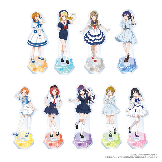 ラブライブ！POP UP STORE～マリンコレクション～ アクリルスタンド（全9種） 【2027年1月上旬頃より順次お届け予定】