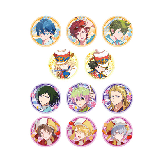 THE IDOLM@STER SideM 2DMV公開記念グッズ 缶バッジvol.3（全種セット） 【2026年12月下旬頃より順次発送予定】